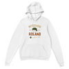 Hoodie featuring the Mission Roland Tennis logo on the chest