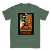 Koszulka z klasycznym logo vintage Mousquetaires Paris tenis