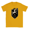T-shirt featuring a graphic of a tennis player in action