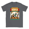 T-Shirt mit einem Grafikdesign des Logos des Rom-Marathons 6