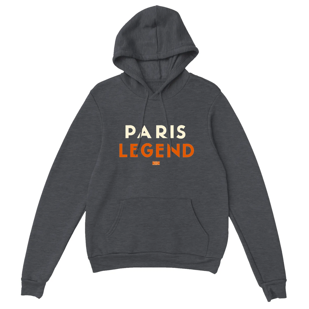 Hoodie with a graphic print of Tennis Paris Legend