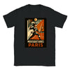 Koszulka z klasycznym logo vintage Mousquetaires Paris tenis