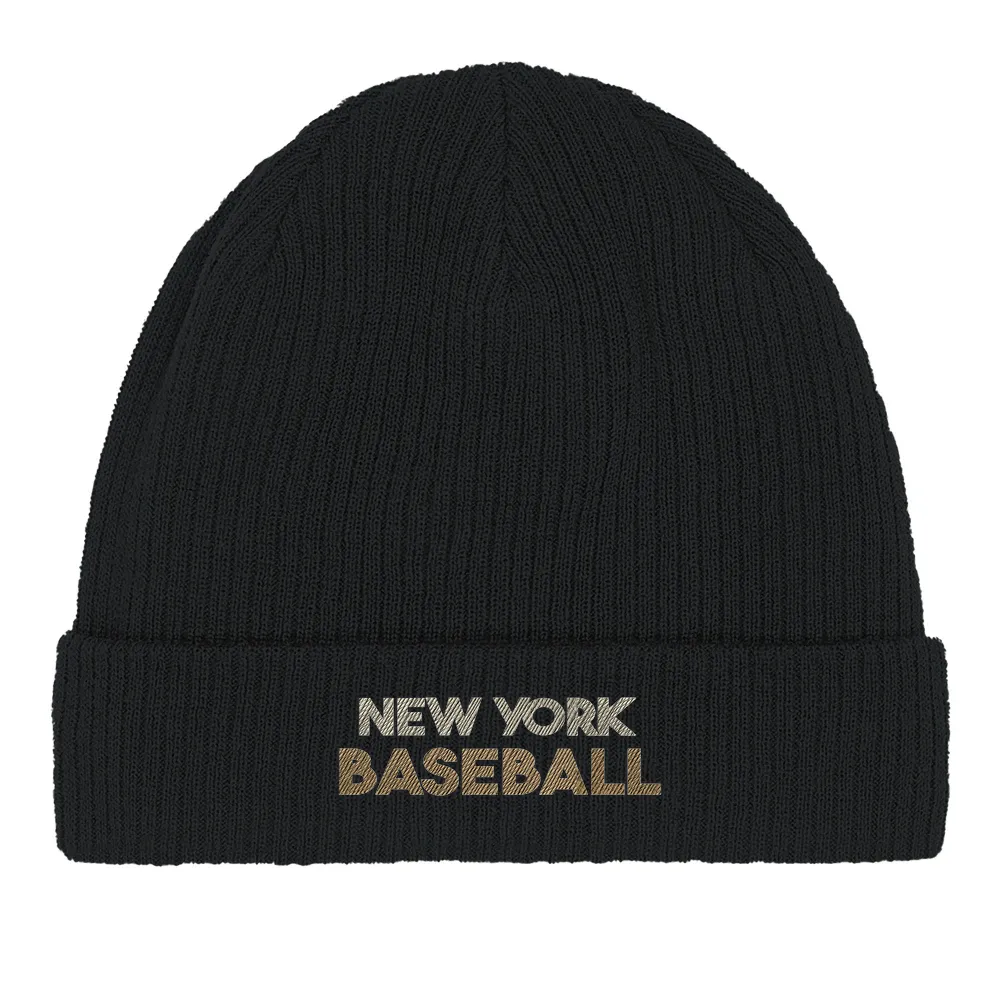 Embroidered beanie featuring the New York Baseball 7 logo