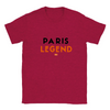 T-shirt featuring a tennis graphic inspired by Paris