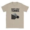 T-shirt featuring a graphic of a tennis player in action at Monte Carlo