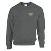 Unisex sweater featuring an embroidered Tennis Moon design on the chest
