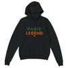 Hoodie featuring a graphic of tennis elements and the text 'Tennis Paris Legend'