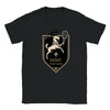 T-shirt featuring a graphic of a tennis player in action