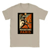 Koszulka z klasycznym logo vintage Mousquetaires Paris tenis