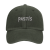 Gorra bordada con el logo de Pastis Marseille en un estilo vintage