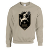 Unisex sweater with a graphic print of a tennis player and the text 'Legend Goat'