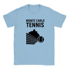 T-shirt featuring a graphic of a tennis player in action at Monte Carlo