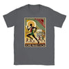 T-shirt med en grafisk design av Rom Marathon-logotypen