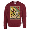 Unisex sweater with a graphic print of the Rome Marathon logo