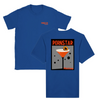 T-shirt featuring a graphic of a Pornstar Martini cocktail