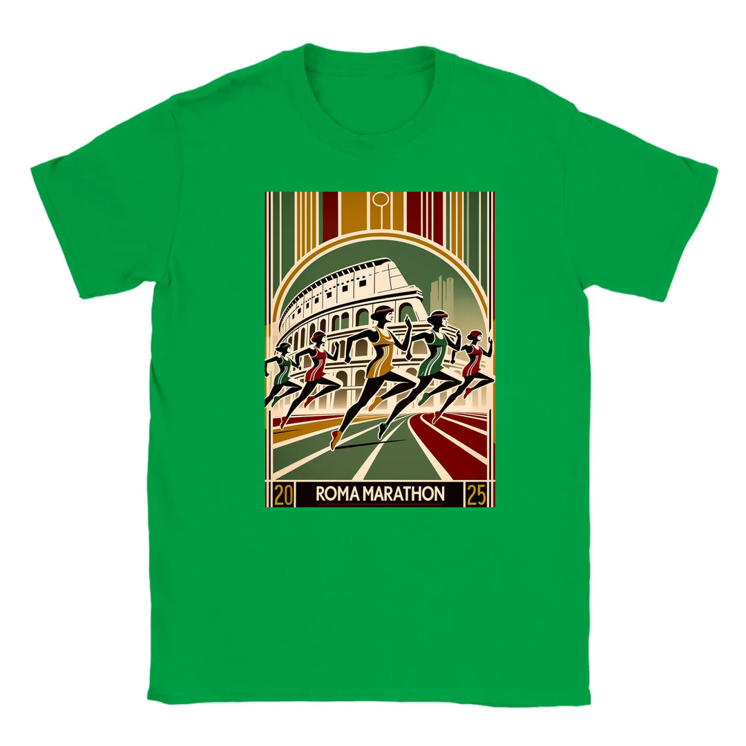 Koszulka z grafiką logo Maratonu Rzymskiego