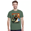 T-shirt featuring a tennis player in action against a Miami skyline