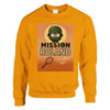 Unisex crewneck-tröja med Mission Roland Tennis-logotyp i en sportig design