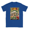 T-shirt featuring a graphic design inspired by the Rome Marathon