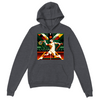 Hoodie with a graphic of a tennis player in Paris