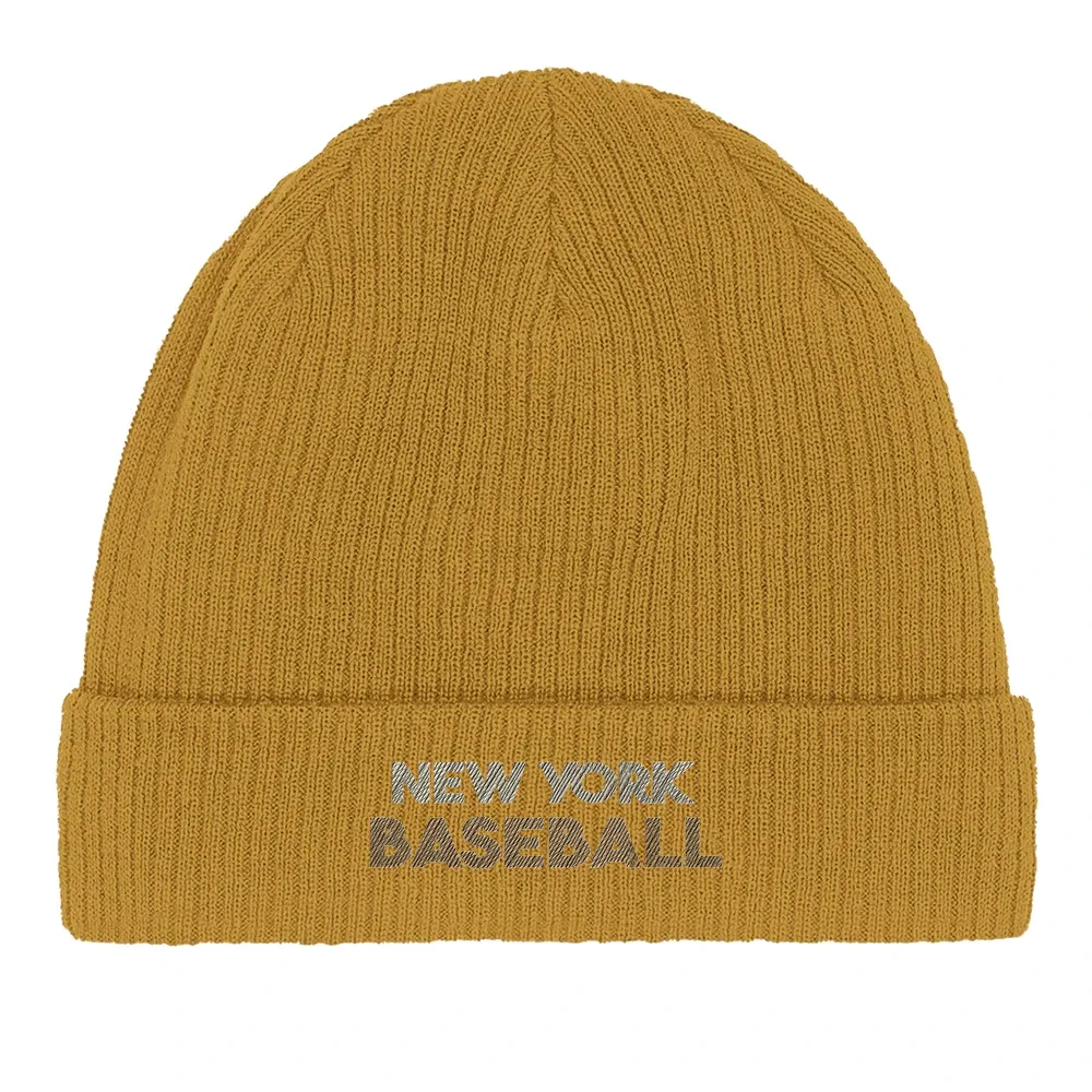 Embroidered beanie featuring the New York Baseball 7 logo