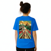 T-shirt featuring a graphic of the Milano–Sanremo cycling race
