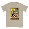 T-shirt med en grafisk design av Rom Marathon-logotypen