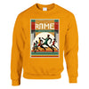 Crewneck sweater featuring a graphic of the Rome Marathon logo