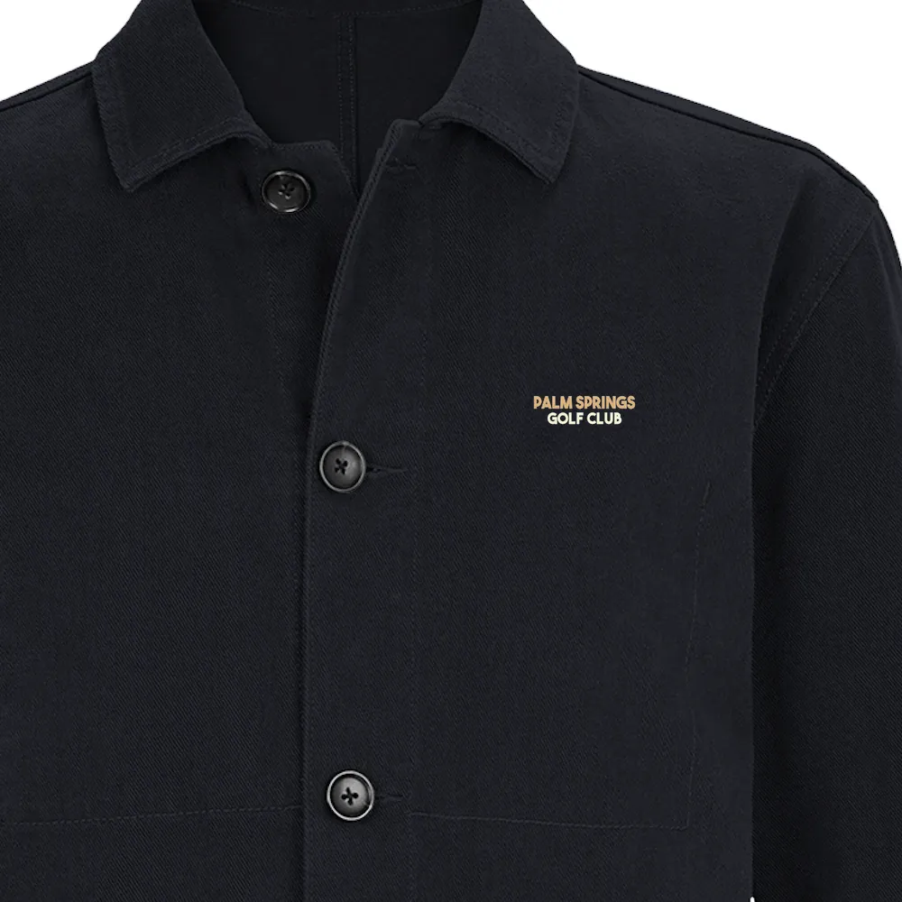 Embroidered jacket featuring the Palm Spring Golf Club logo
