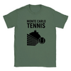 T-shirt featuring a graphic of a tennis player in action at Monte Carlo