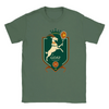 T-shirt featuring a graphic of Rafael Nadal playing tennis