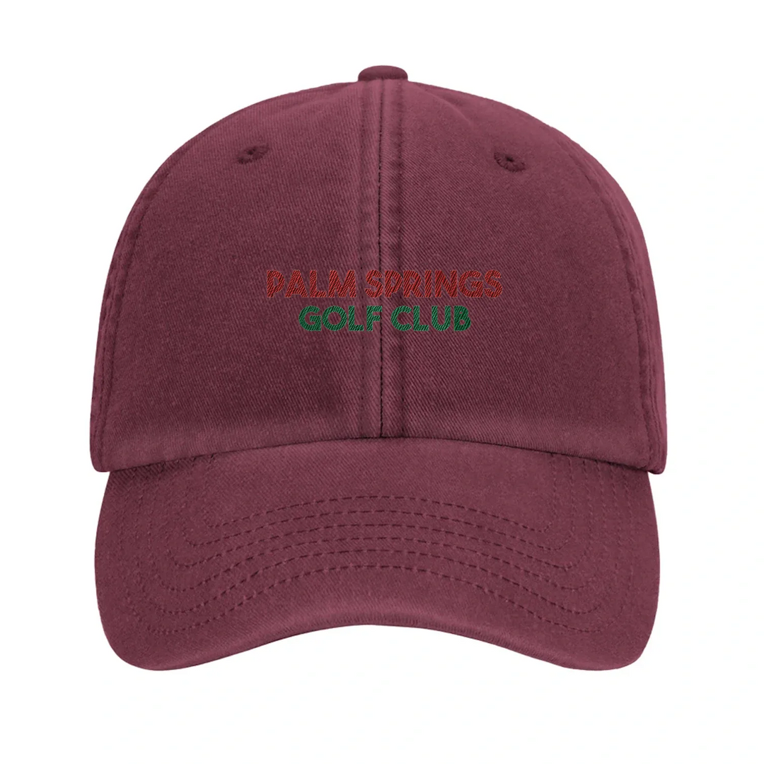 Embroidered cap featuring the Vintage Palm Spring Golf Club logo