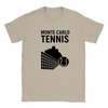 T-shirt featuring a graphic of a tennis player in action at Monte Carlo