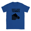 T-shirt featuring a graphic of a tennis player in action at Monte Carlo
