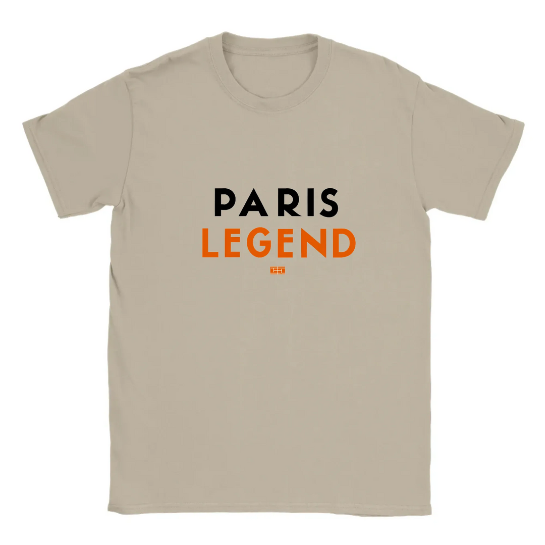T-shirt featuring a tennis graphic inspired by Paris