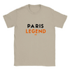 T-shirt featuring a tennis graphic inspired by Paris