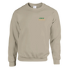 Embroidered sweater featuring a tennis theme with London elements