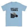 T-shirt featuring a graphic of a tennis player in action at Monte Carlo