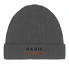 Embroidered beanie featuring a Tennis Paris Legend design