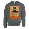 Unisex crewneck-tröja med Mission Roland Tennis-logotyp i en sportig design