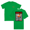 T-shirt featuring a graphic of a Pornstar Martini cocktail