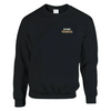 Unisex sweater featuring an embroidered design of tennis elements and 'Rome' text