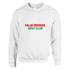 Unisex sweater featuring the Palm Spring Golf Club logo in a bold design