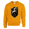 Unisex sweater with a graphic print of a tennis player and the text 'Legend Goat'