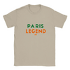 T-shirt featuring a tennis graphic inspired by Paris