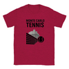 T-shirt featuring a graphic of a tennis player in action at Monte Carlo