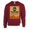 Unisex crewneck-tröja med Mission Roland Tennis-logotyp i en sportig design