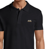 Embroidered polo shirt showcasing the New York football crest