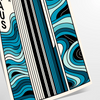 Geometric shapes and lines in Bauhaus style with primary colors - as a rolled, unframed print