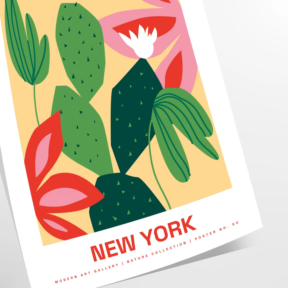 Botanical illustration featuring fresh greens and rich oranges from a farmer's market